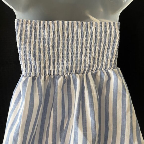 Mexican Style Embroidered Strapless Top ~ Beautiful - Picture 5 of 6